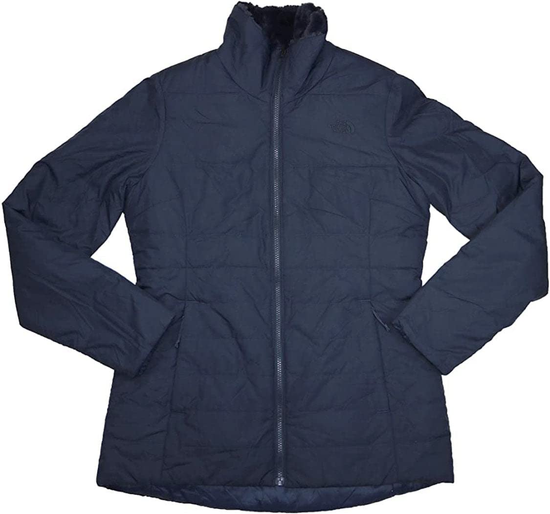 The North Face Women's Harway Reversible Puffer Coat, Blue, Medium