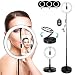 Produktbild BNTTEAM 3 Lichtmodi 11 Helligkeitsstufe LED-Ringlicht Tragbares klappbares 10-Zoll-Ringlicht Make-up-Stativ für YouTube-Video, Studio, Make-up, dimmbar, leicht zu tragen und zu installieren