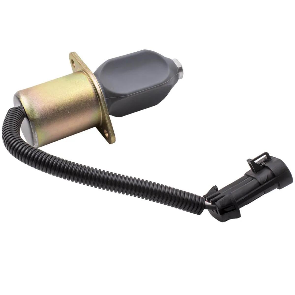 Fuel Shut Off Solenoid Switch Replacement for 6681513 Fits for Skid Steer T190 S185 S175 S160 A220 450 453 463 553