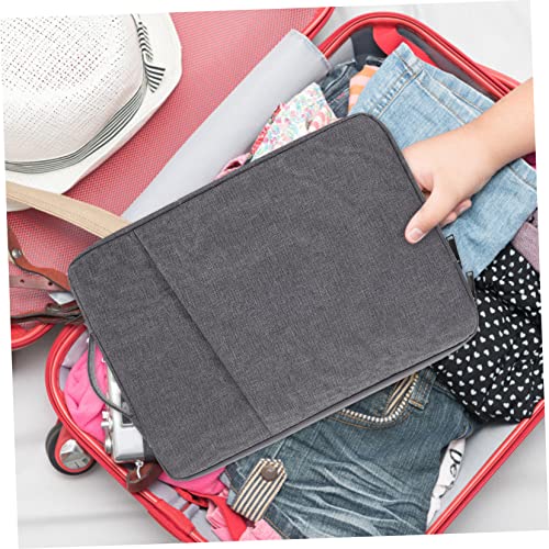 Maletín para portátil y tablet con soporte integrado funda protectora negra 7