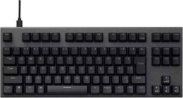 REALFORCE GX1Plus キーボード 30g 日本語配列 ブラック ダークグレー 静電容量無接点方式 ラピッドトリガー 8000Hz 最速0.1mm作動 PBT リアルフォース 日本製 かな無し X1PC13 - 2