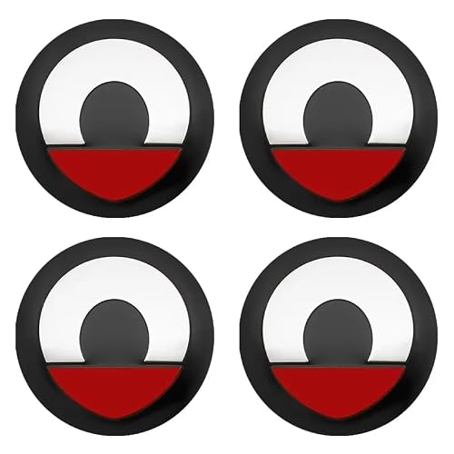 ACUMLS Car Hub Centre Caps for Smart #3, Waterproof Hubcaps DustProof Rims Badge Wheel Center Caps Exterior Decoration Accessories 4pcs,A-56mm