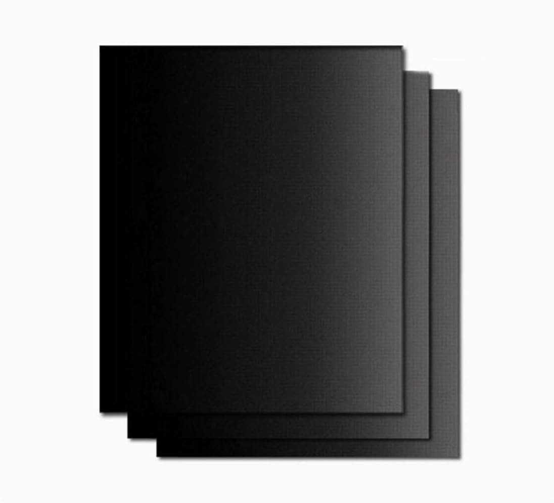 Yg-ct Non-Stick BBQ Grill Mat Barbecue Baking Mat Liners Teflon Heat Resistant Roast Grill Mat for Party Reusable Cooking Tools (Color : 3pcs mat)