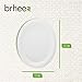 brheez Disposable Oval Dinner Plates 25 Pack (10