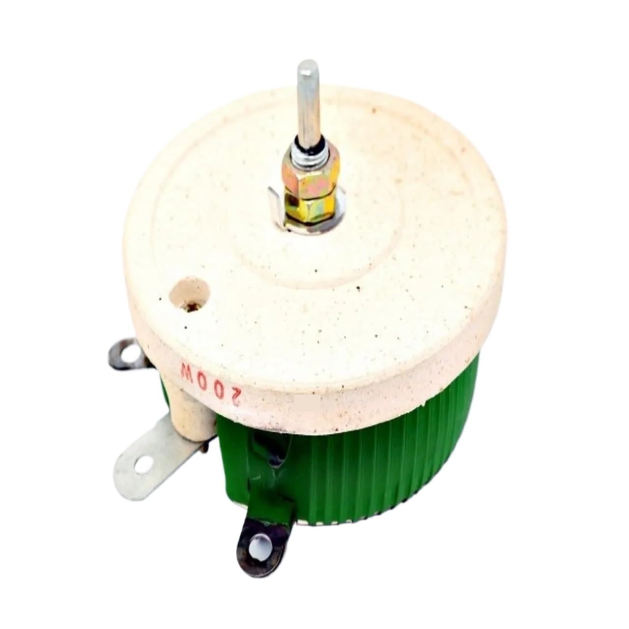 BC1 200W 1ohm Fil Variable Rotatif enroulé, rhéostat Haute Puissance, résistance réglable en Forme de Disque Coulissant 1R