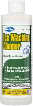 Ice Machine Cleaner, 8 Ounces Designed to Remove Scale & Lime Deposits, Food-Grade Liquid, Most Effective Food Grade Liquid Descaler, Made in USA, 90-350