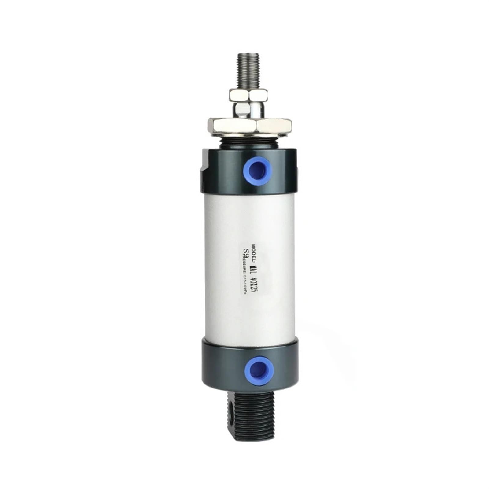 MAL16 25 32 40 mm otwór mały otwór podwójna część 25/50/100/175/200/300/350/400/500 mm mini cylinder pneumatyczny ze stopu aluminium (75 mm, otwór 25 mm)