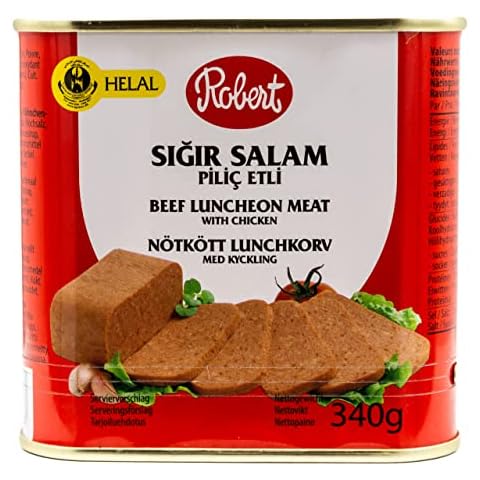 Robert - Frühstücksfleisch Halal, Mortadella Helal 340g (Rind) Cover