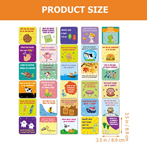 DEARMAMY 60Pcs Lunch for Kids Cute Lunchbox Notes Inspirational and Motivational Notes Cards Joke Cards for Kids Girls Boys Accessories School Supplies - Image 2