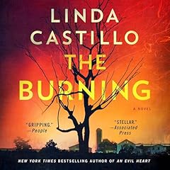 The Burning Audiolibro Por Linda Castillo arte de portada