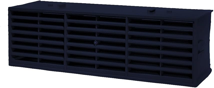 Rytons Telescopic Periscope ® Underfloor Ventilator Through Wall Cavity Vent and Airbrick (Blue-Black)