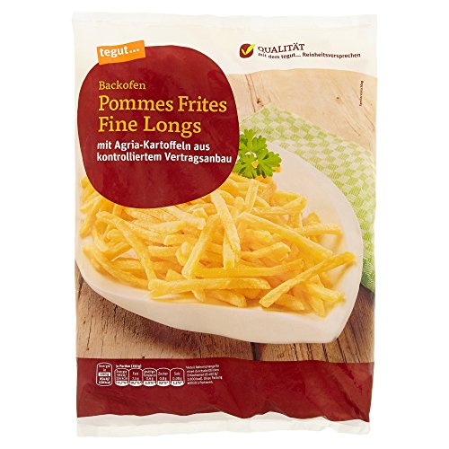 tegut... Backofen Pommes Frites Fine Longs, 1 x 750g (Tiefgefroren)
