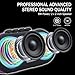 Magnavox MMA3998 Portable Bluetooth Speaker with RGB Lights | Bluetooth 5.0 | USB and TFT Playback | 6 watts of Crystal Clear Sound | Dynamic Light Show