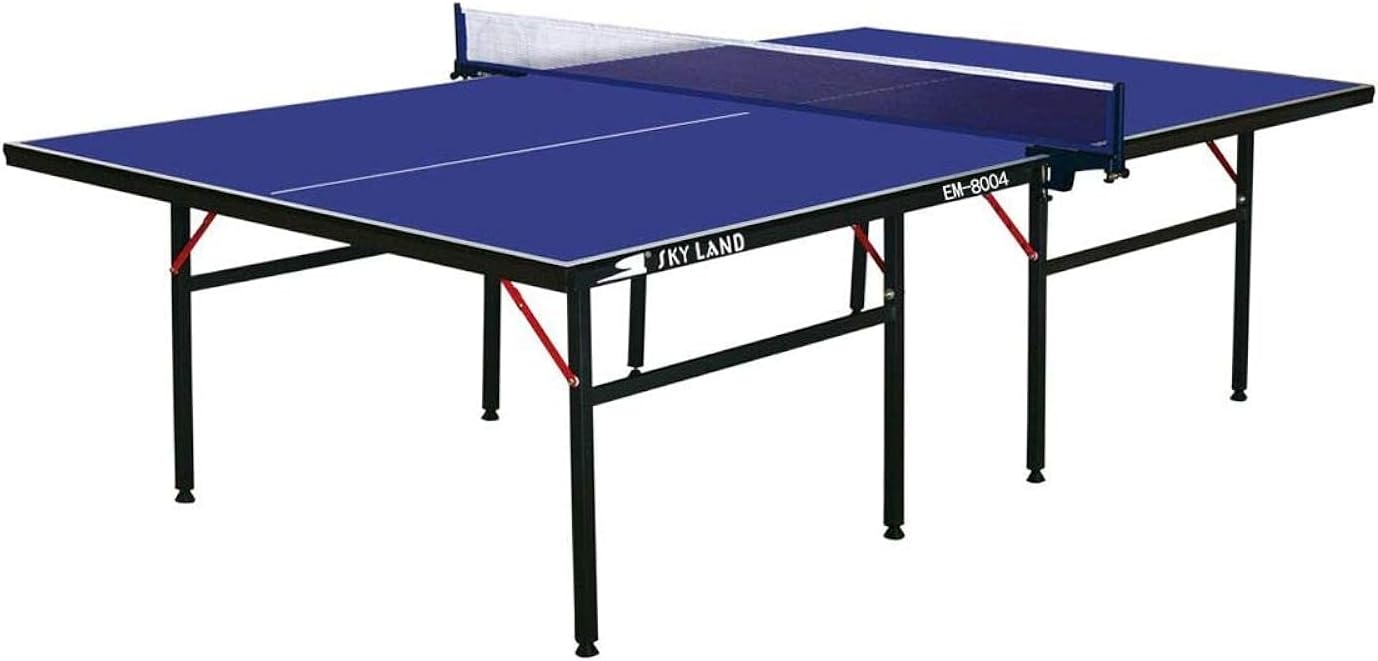 Sky Land Professional Table Tennis Table Single Foldable Table Tennis Table Ping Pong Table, Blue