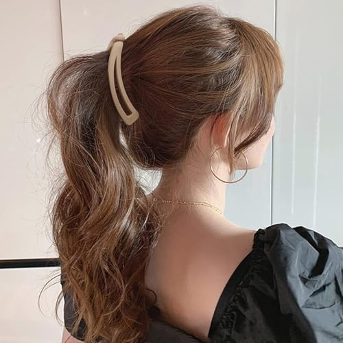 Juego de 8 Pinzas Banana Clips para Cabello miniatura 4