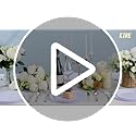KIRE 60PCS White Disposable Plates - Heavy Duty White Plastic Plates for Party/Wedding - Include 30Pieces 10.25inch Dinner Plates and 30Pieces 7.5inch Dessert/Salad Plates