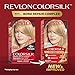 Revlon ColorSilk with Bond Repair Complex, Blonde Permanent Hair Color, 100% Gray Coverage, Ammonia Free Hair Dye, Vegan Keratin, 81 Light Blonde (Pack of 3)