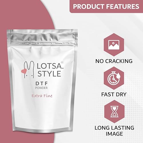 Vista 10 de Direct to Film DTF - Adhesivo termofusible de transferencia digital para impresión directa para camiseta (17.6 oz/500 g, blanco)