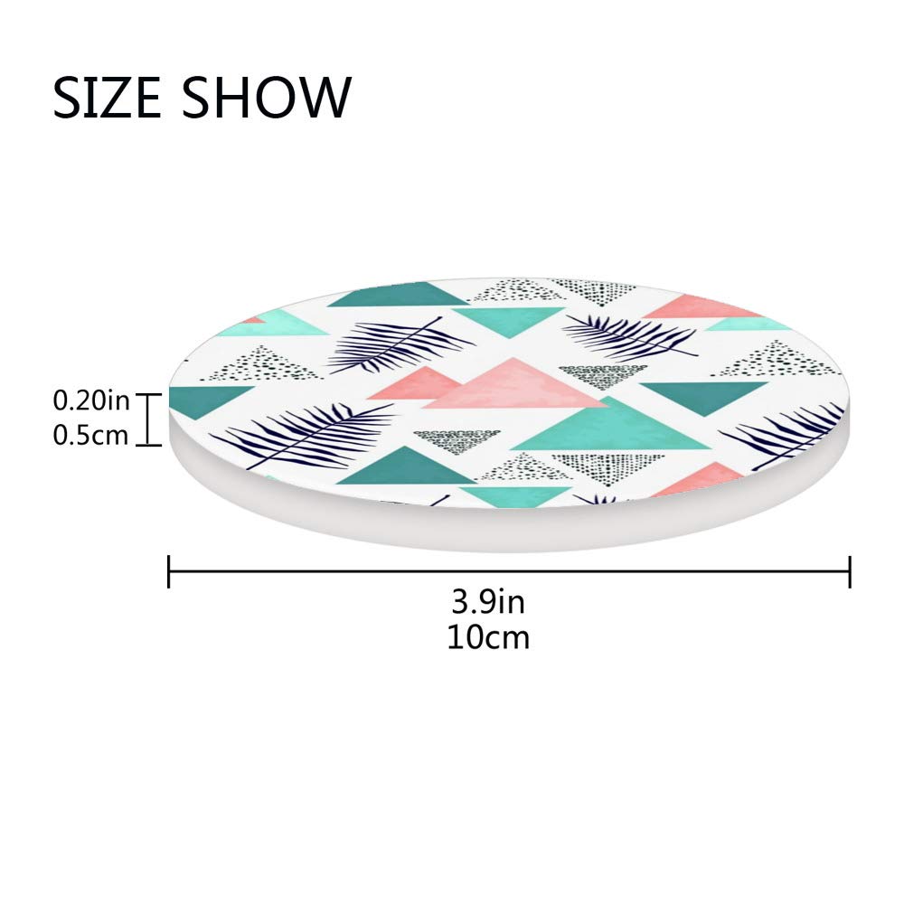 Set 6 Sottobicchieri In Sughero ø 9,5cm | Leroy Merlin - Foto 2