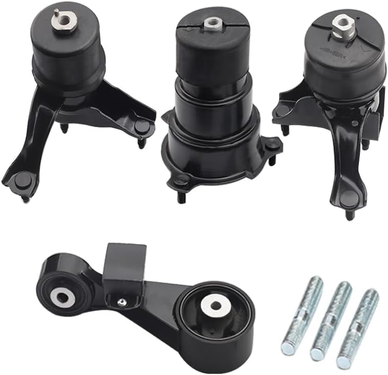 Engine Motor and Transmission Mount Kit 4PCS Compatible with 2012-2017 Camry 2.5L Automatic Transmission, Replace OE 123720H090 123630V031 123620V060 123610V060