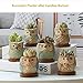 Kinforse Citronella Candles Outdoor Gift Ideas for Women, 6x3.5oz Novelty Owl Soy Candles for Gift Sets Women, Aromatherapy Candles Bulk for Garden, Porch, Outdoor Patio Décor