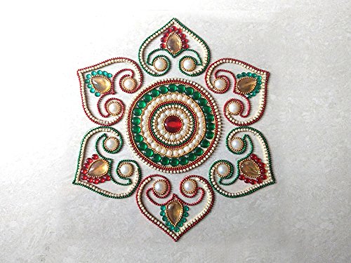Aabhaas Design Floor Wall Table Rangoli Decorative Showpiece Acrylic ...