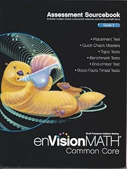 Paperback enVision Math Common Core Assessment Sourcebook Grade 3 (Envision Math Common Core) Book