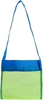 CLISPEED Mesh Beach Bags Handbag Organizer Baby Beach Bag Mesh Tote Beach Bag Mesh Bag for Beach Toys Mesh Bag for Sand Toys Sand Toys Bag Beach Mesh Tote Bag Storage Bag Toy Bag Large Tool