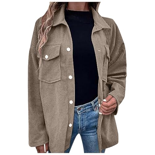 Veste en tricot pour femme surdimensionnée style chemisier