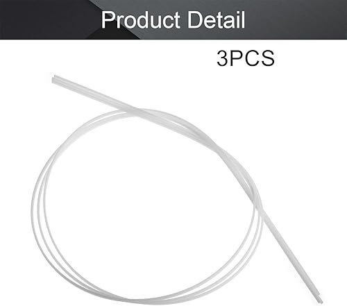 Miniatura 9 de Othmro 3 varillas de soldadura de plástico ABS de 3.28 pies, color negro, 15 x 111 pulgadas de ancho x THK), varillas de reparación de carcasa de