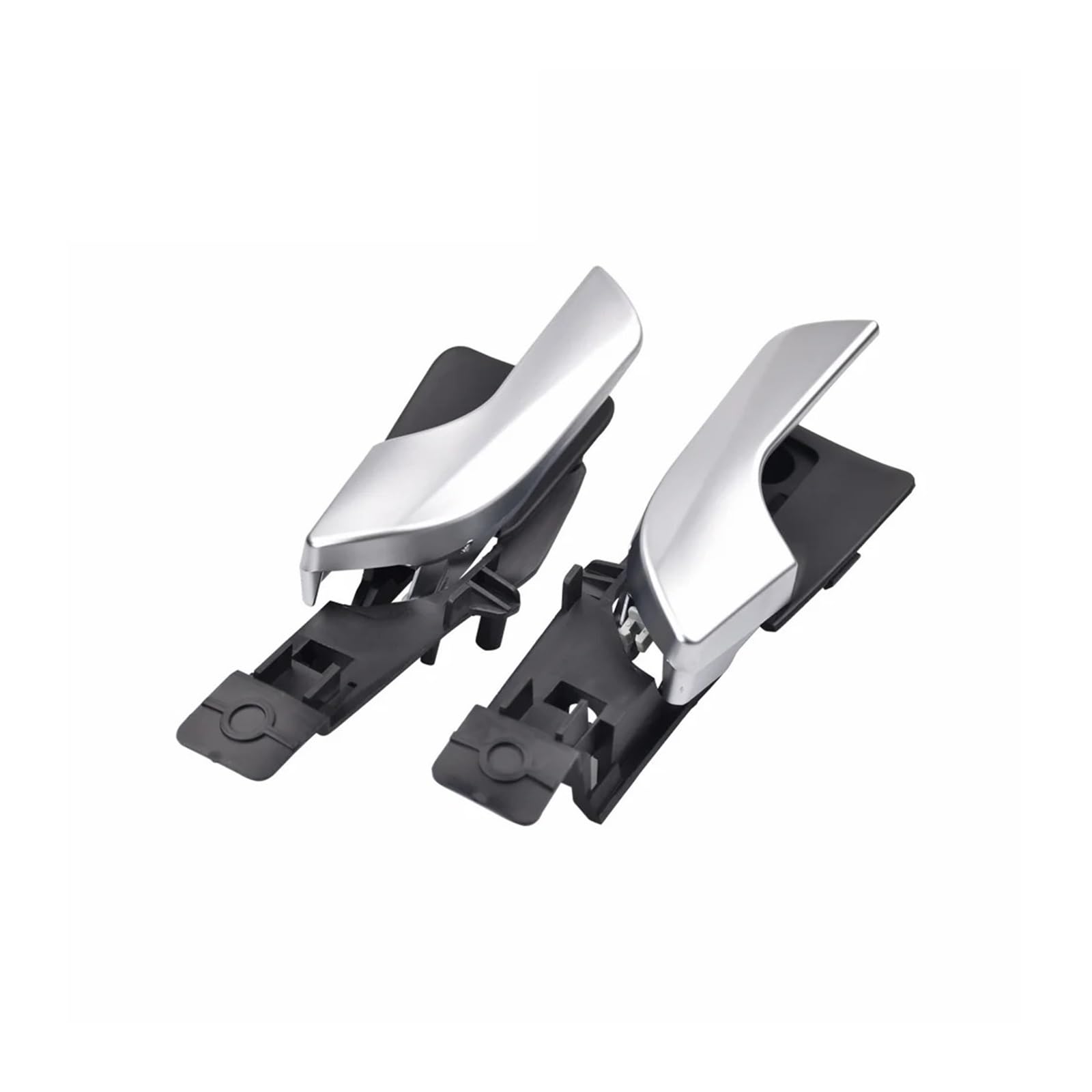 Hljnlvbn Matte Silver Fl Fr Door Handle For Alfa For Romeo For Giulietta 2012-2018 Interior Door Handle Chrome Car Internal 156092167 156092165