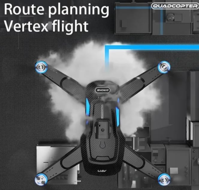 W3 MAX Drone performing route planning vertex flight