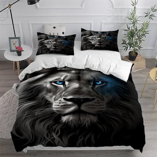 Housse de couette lit simple 135x200 microfibre zippée renard - 6