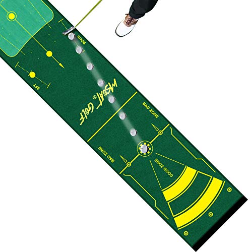 MSOAT-Golf-Putting-Mat-with-Traces-of-The-Ball-Simulador-de-Golf-Green-para-Hogar-Oficina-Interior-Exterior-para-Entrenamiento-de-Putt