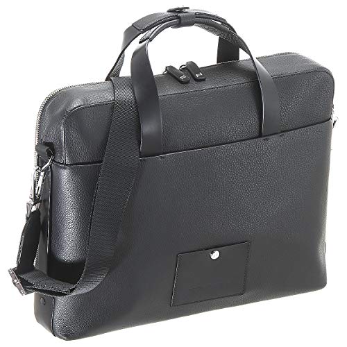 Preisvergleich Produktbild Porsche Design Voyager 2.0 Briefbag SHZ Aktentasche 39 cm Black