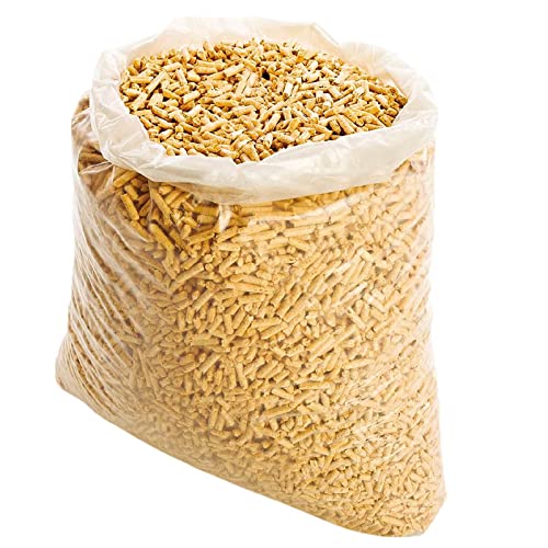 Sacchi Vuoti per Pellet con Microforatura, Confezione da 50 Sacchi, Resistenti e Adatti per Conservazione e Trasporto di Materiali Sfusi per Uso Domestico o Industriale