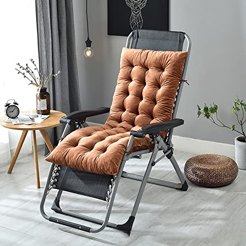 Letshop Liegenauflage,160 * 50 * 10cm Auflage Gartenliege,Sitzkissen Gartenstuhlauflage,Schwungliege,Verdicken Garten Liege Stuhl Polster,für Reisen,Urlaub,Innen,Außen,Sonnenliege,Liegestuhl Cover