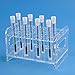 BTSD-home 12x100mm(8ml) Clear Plastic Test Tubes with Caps for Scientific Experiments, Halloween, Christmas, Scientific Themed Kids Birthday Party Supplies, Decorate The House, Candy Storage(50 Pack)