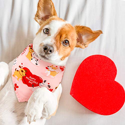 Whaline Holidays Dog Bandanas Scarf Pet Bibs Dog Triangle Neckerchief Costume Accessories For Small Medium Large Dog Birthday Valentine St. Patrick's Day #TOP5