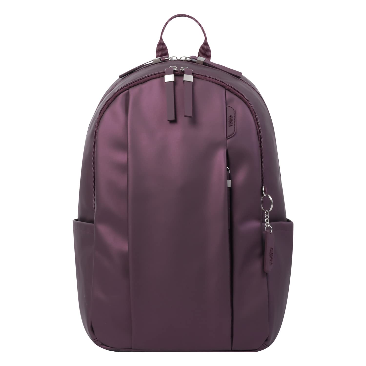 TOTTO, Mochila de mujer para portátil 13 color gris-Meryl Unisex adulto, Talla única