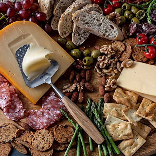 Foto von BOSKA Käsehobel Oslo+ / Non-Stick/Europäisches Eichenholz/Edelstahl/Ergonomisch/Multifunktional