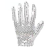 blinkee Adult Size Non Light Up Jacko Thriller Beat It Billie Jean Left Hand Sequin Glove