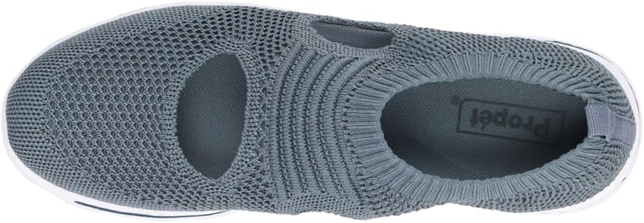 Propet Womens TravelActiv Avid Walking Walking Sneakers Shoes - Grey