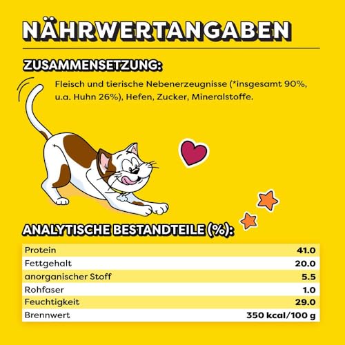 DREAMIES™ Meaty Sticks Katzensnacks Huhn 14 x 6 x 5g