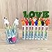 TopHomer 1PCS 12 Colour Fine tip Dry Erase Markers,Whiteboard Marker, Dry Wipe Pens, Perfect for Dry Erase Boards and Whiteboards