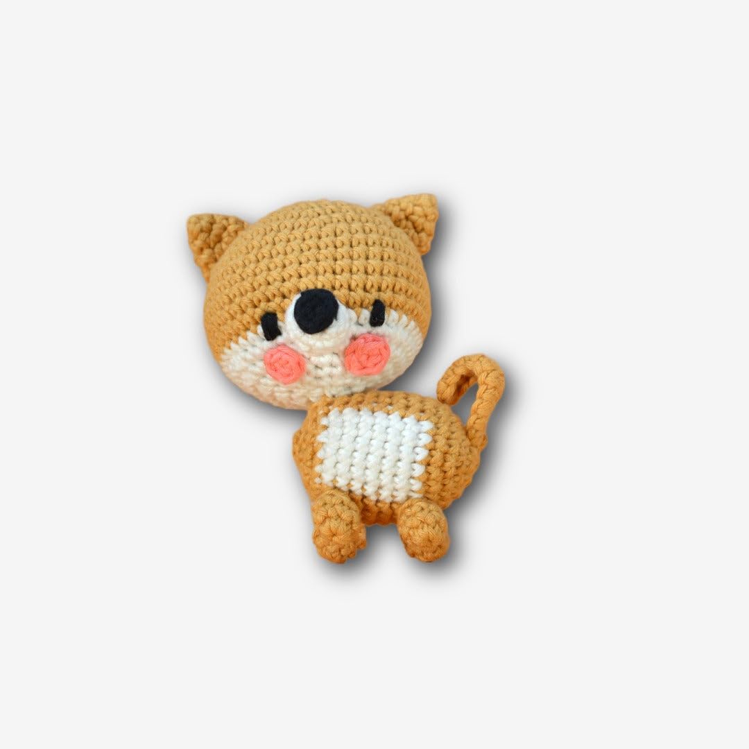 Knitty Critters Puppy - Adorables - Pepper The | Diy Amigurumi Crochet Kit