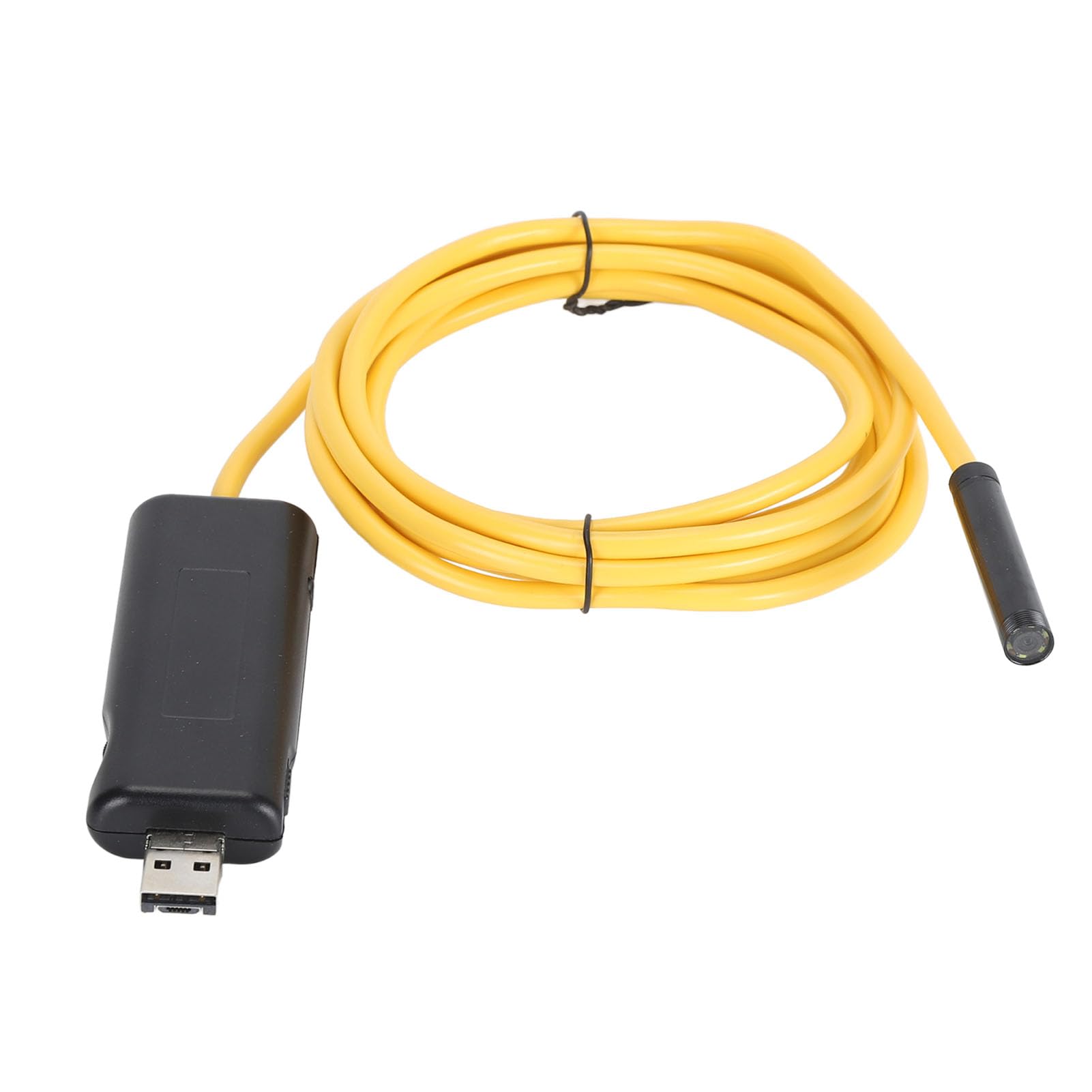 KUIDAMOS Endoskop USB WiFi 720P Profesjonalna Kamera Wysokiej Rozdzielczości z 6 Diodami LED do Kontroli Silnika Samochodowego i Konserwacji Rur 8mm (10 m)
