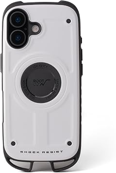 GRAVITY Shock Resist Rugged Case for iPhone 17 White