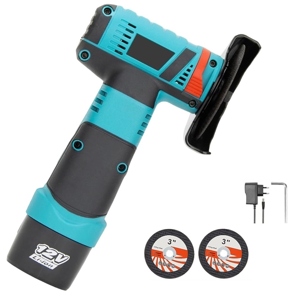 Mini amoladora angular inalámbrica de 3 pulgadas con carga de enchufe europeo 1