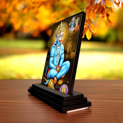 Image of Hanuman Ji Car Dashboard idols Figurine Showpiece a|for Temples|For Home|All Purpose
